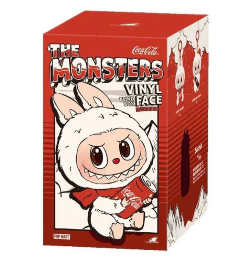 Labubu Monsters Coca Cola Plush Pendant Blind Box - POP MART - plush
