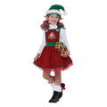 Candy Cane Elf Child Costume - kids-costume